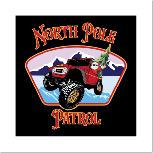 North Pole Patrol Posters and Art